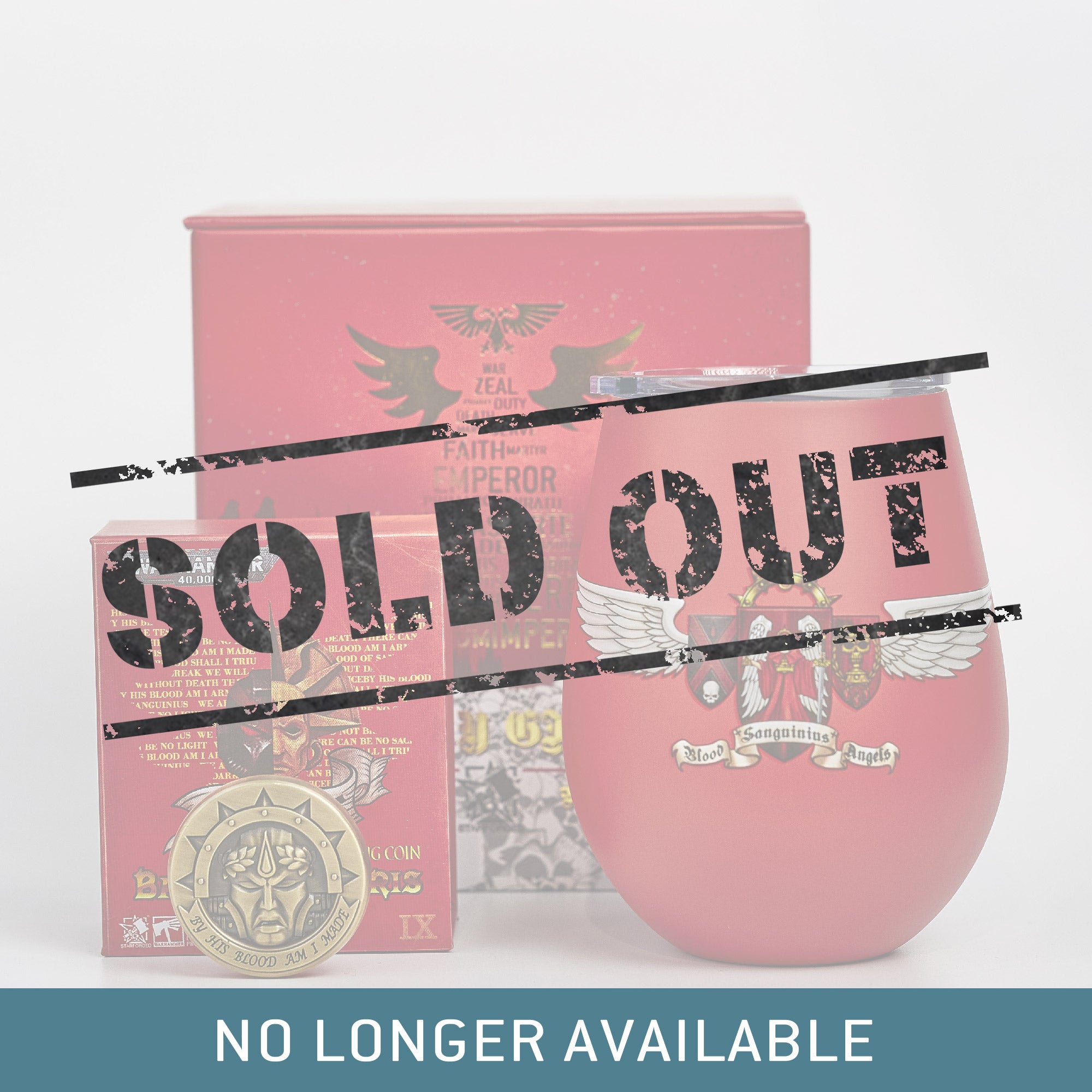 Warhammer 40K Blood Angels Clicking Coin Sanguinius Other Collector Coins Starforged